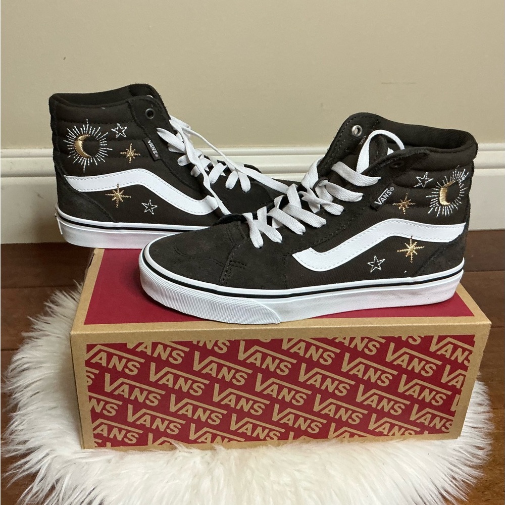 NWT Vans Filmore Embroidery Celestial Turk Hi Top Shoe size 7.5